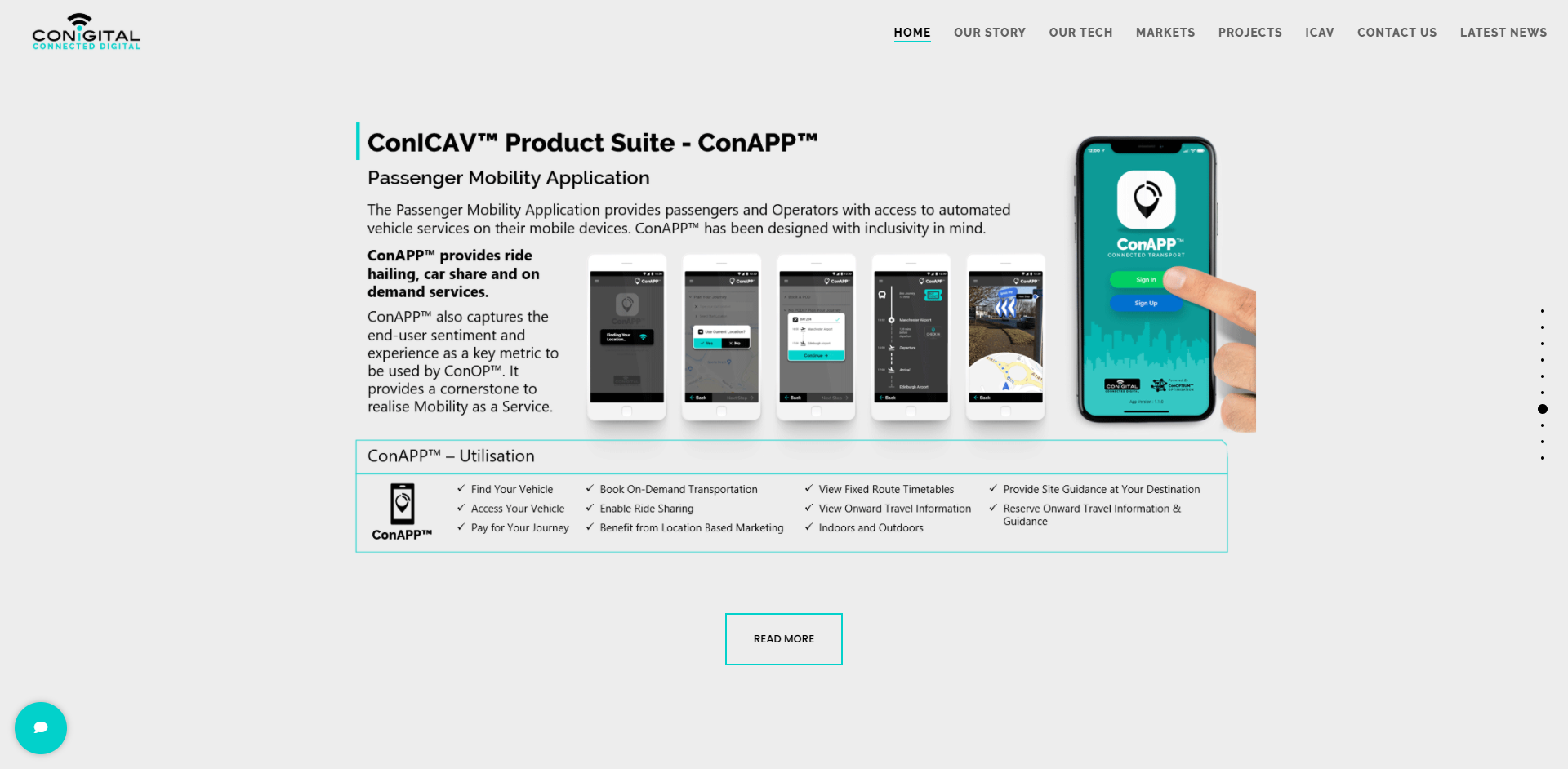 Conigital Website Home Page Slide 7