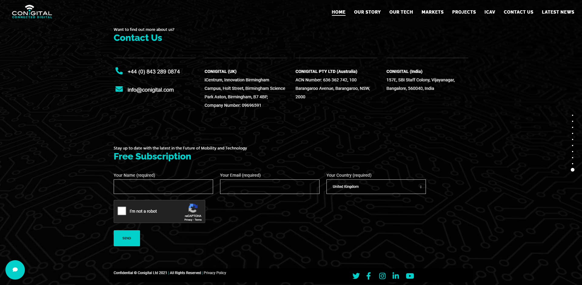 Conigital Website Home Page Slide 10