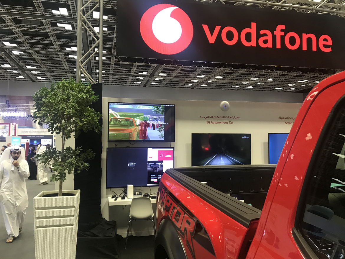 QITCOM Vodafone Booth 2019 Picture 1