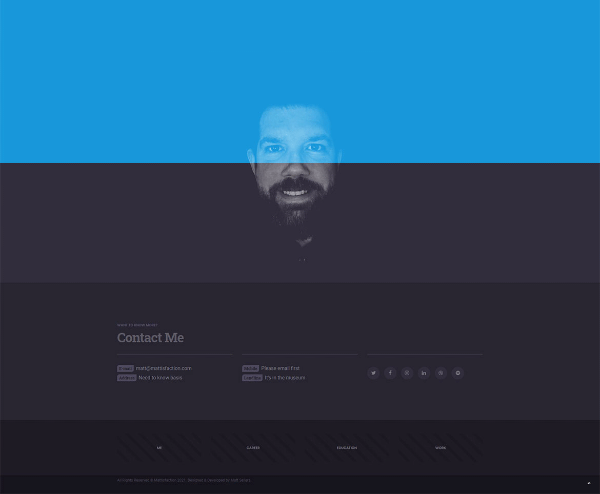 Mattisfaction Career Page part 3