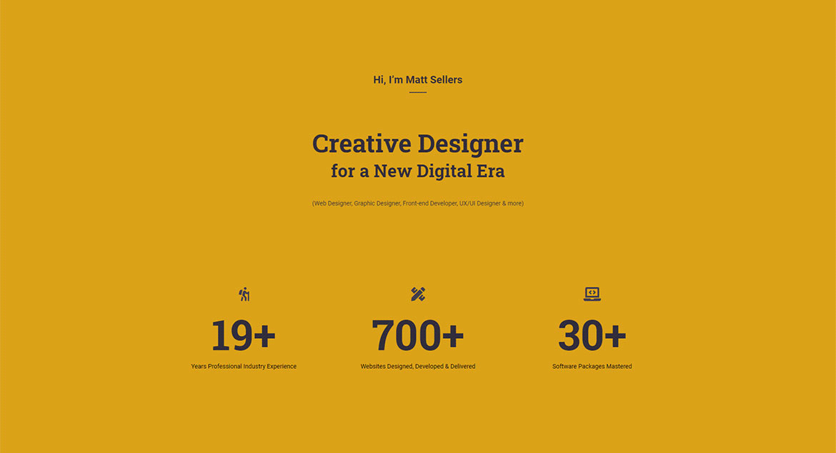 Mattisfaction Home Page part 2