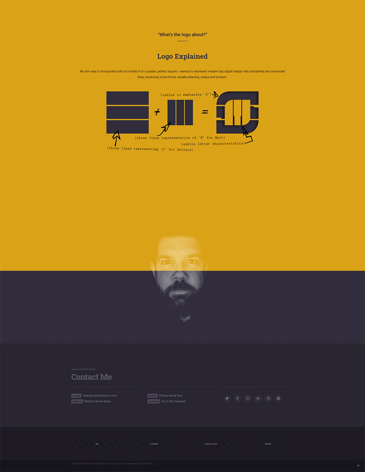 Mattisfaction Home Page part 4