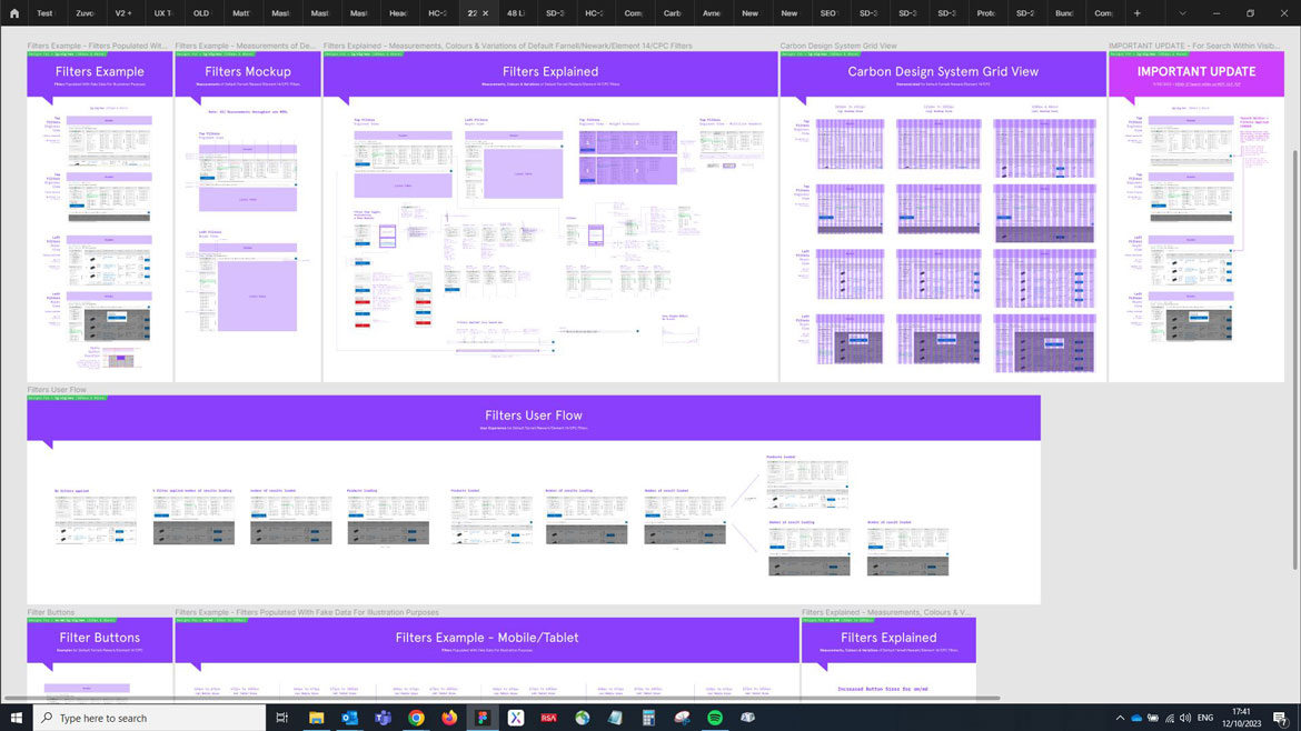 Complete Figma Filters Design